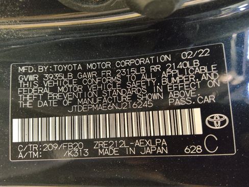Used 2022 Toyota Corolla LE FWD image 33
