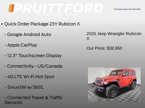 Used 2025 Jeep Wrangler Rubicon AWD/4WD image 19