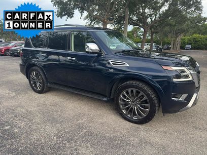 Used 2021 Nissan Armada Platinum w/ Captain's Chairs Package