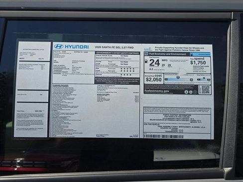 New 2026 Hyundai Santa Fe SEL image 18