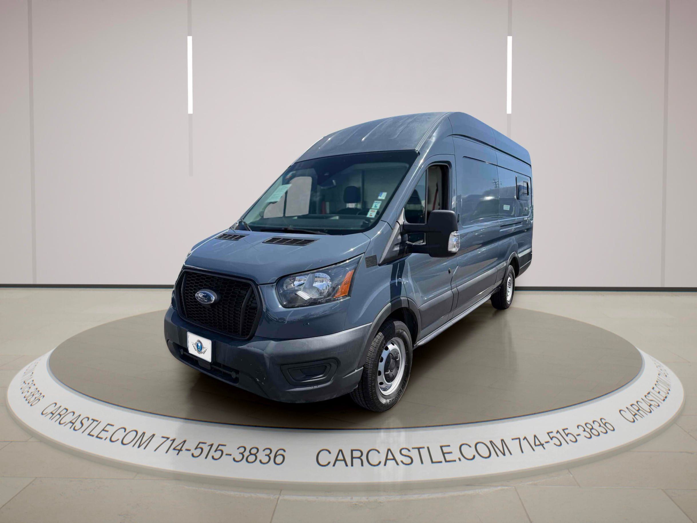 Used 2021 Ford Transit 250 148 High Roof Extended w/ Parcel Delivery Package RWD image 1