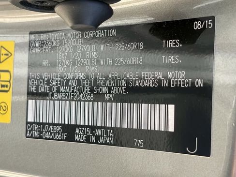 Used 2015 Lexus NX 200t F Sport w/ Navigation System Package AWD/4WD image 36
