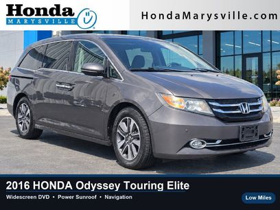 Used 2016 Honda Odyssey Touring Elite