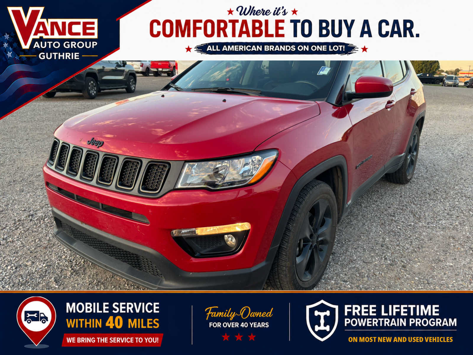 Used 2019 Jeep Compass Latitude FWD image 1