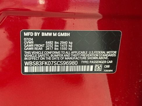 Used 2025 BMW M5 w/ Carbon Package image 35