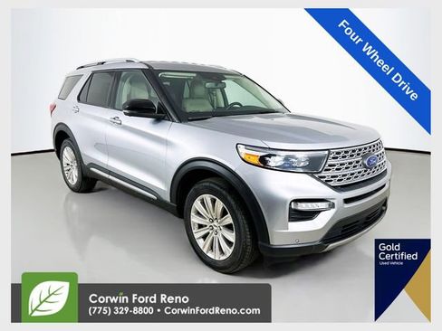 Certified 2023 Ford Explorer Limited w/ Hybrid Equipment Group 310A AWD/4WD image 1