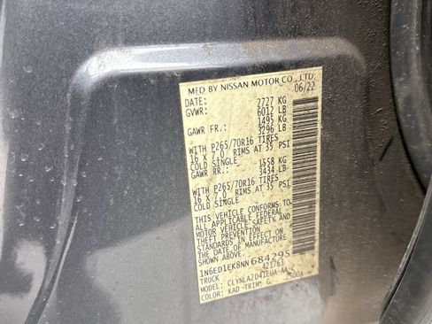 Used 2022 Nissan Frontier S w/ Technology Package image 22