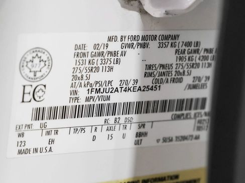 Used 2019 Ford Expedition Limited image 58