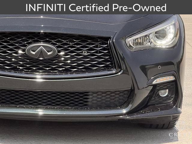 Certified 2023 INFINITI Q50 Red Sport 400 w/ Black Opal Edition RWD image 11