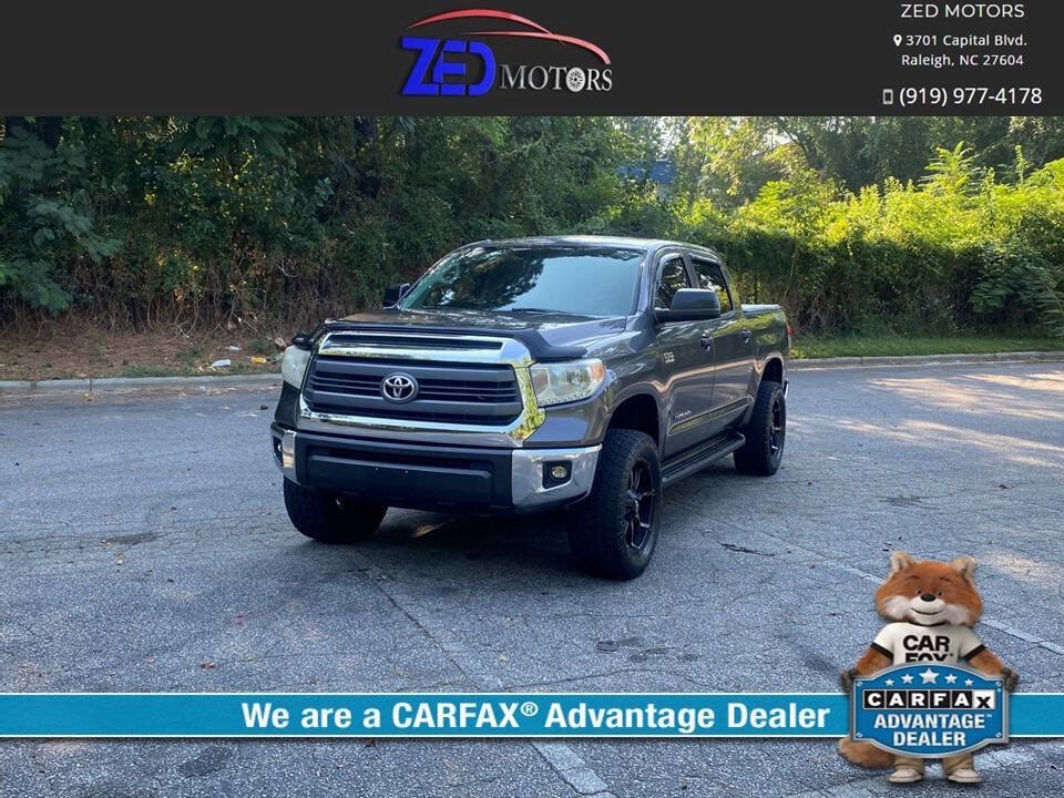 Used 2015 Toyota Tundra SR5 w/ TRD Off Road Package AWD/4WD image 1