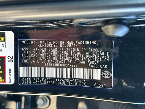 Used 2018 Toyota Camry L image 23