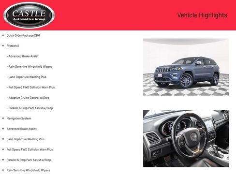 Used 2021 Jeep Grand Cherokee Limited AWD/4WD image 3