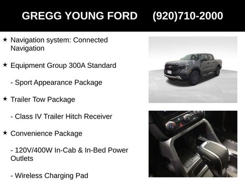 New 2025 Ford Ranger XLT w/ Technology Package image 6