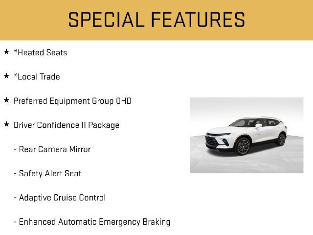 Certified 2025 Chevrolet Blazer Premier w/ Driver Confidence II Package AWD/4WD image 6