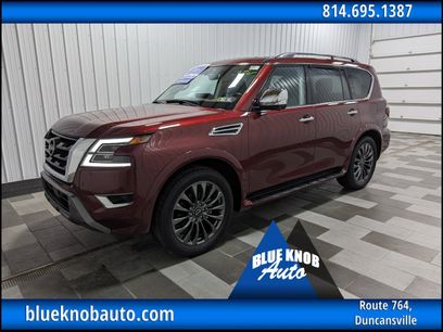 Used 2024 Nissan Armada Platinum w/ Captain's Chairs Package