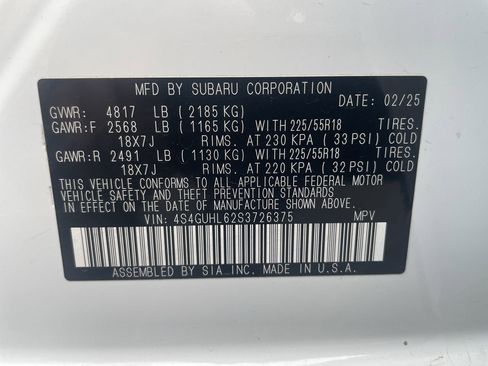 Certified 2025 Subaru Crosstrek 2.5i Limited w/ Popular Package #3A image 23