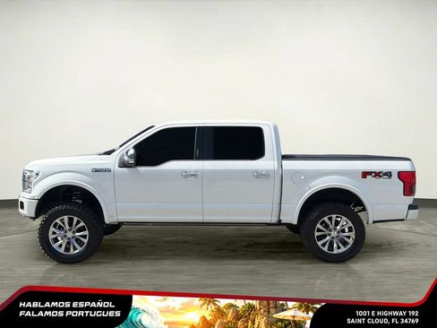 Used 2018 Ford F150 Platinum w/ Equipment Group 701A Luxury AWD/4WD image 3