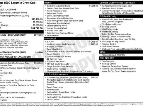 Used 2020 RAM 1500 Laramie RWD image 29
