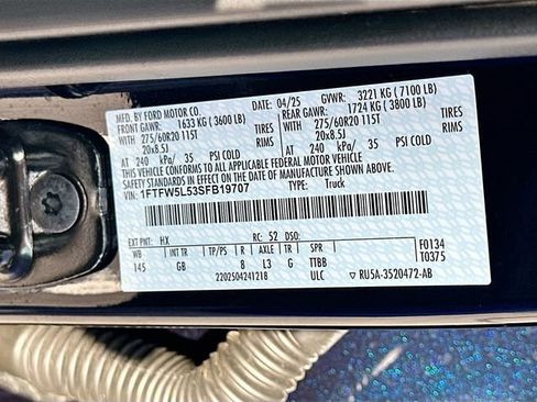 Used 2025 Ford F150 Lariat w/ Equipment Group 502A High AWD/4WD image 32