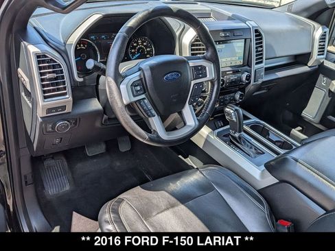 Used 2016 Ford F150 Lariat w/ Equipment Group 502A Luxury AWD/4WD image 2
