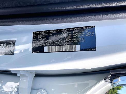 New 2026 Volvo XC90 T8 Ultra w/ Protection Package AWD/4WD image 36
