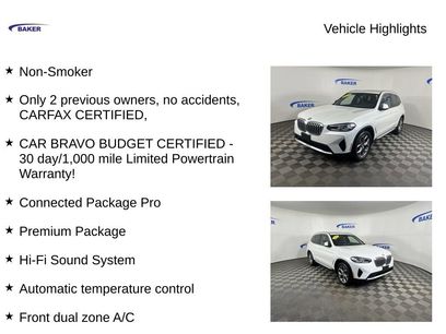 Used 2023 BMW X3 xDrive30i w/ Convenience Package