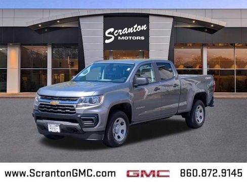 Certified 2022 Chevrolet Colorado W/T w/ WT Convenience Package AWD/4WD image 1
