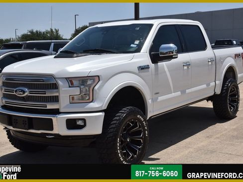 Used 2016 Ford F150 Platinum w/ Equipment Group 701A Luxury AWD/4WD image 1