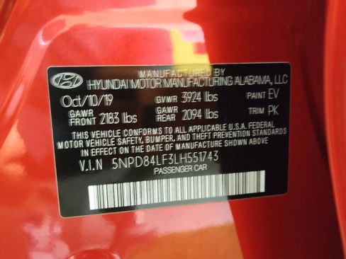 Used 2020 Hyundai Elantra SEL FWD image 33