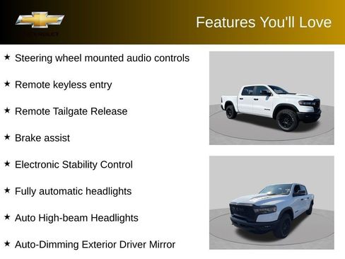 Used 2025 RAM 1500 Rebel w/ Rebel Level 1 Equipment Group AWD/4WD image 20