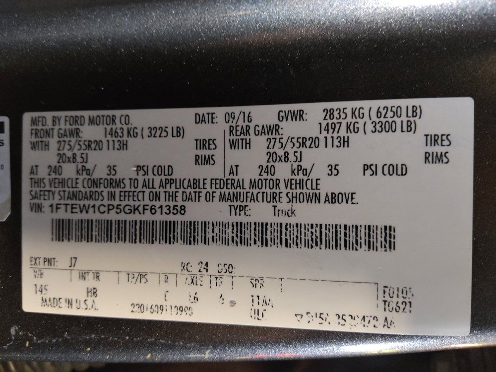 Used 2016 Ford F150 Lariat RWD image 33