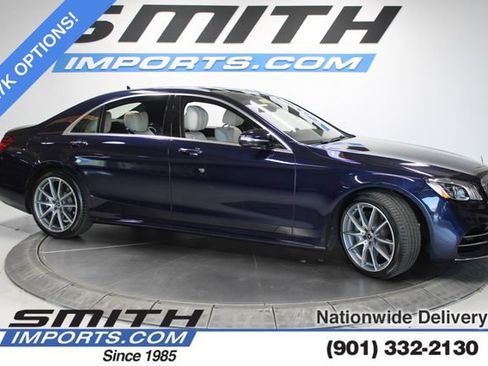 Used 2020 Mercedes-Benz S 560 Sedan w/ AMG Line Exterior image 1