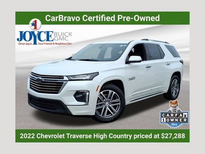 Certified 2022 Chevrolet Traverse High Country