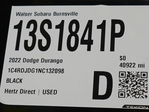 Used 2022 Dodge Durango GT image 33