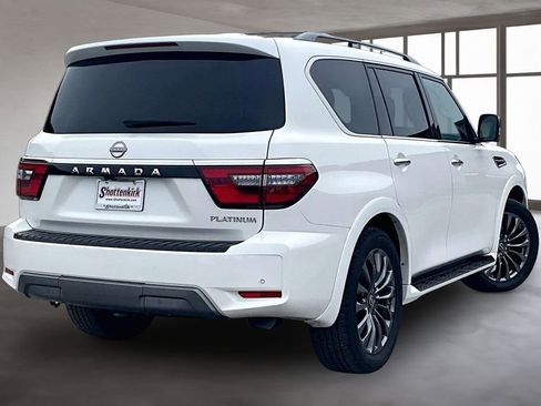Used 2023 Nissan Armada Platinum w/ Captain's Chairs Package RWD image 6