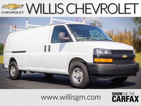 Used 2022 Chevrolet Express 2500 Extended w/ Driver Convenience Package RWD image 1