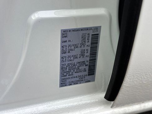New 2026 Nissan Frontier SV w/ SV Convenience Package RWD image 34