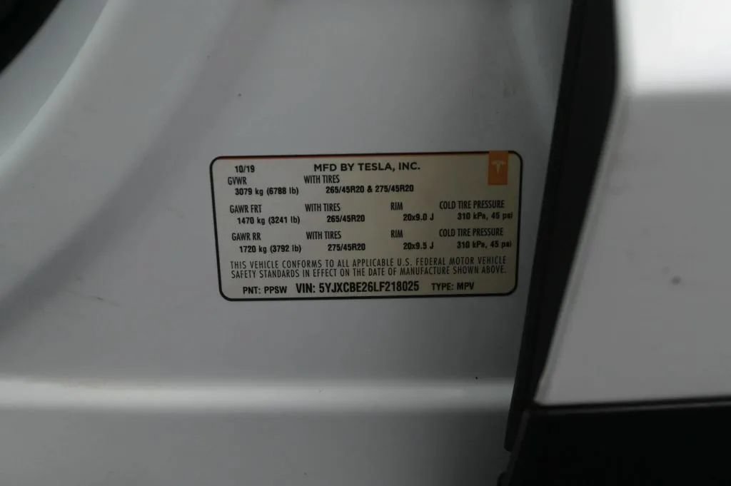 Used 2020 Tesla Model X Long Range AWD/4WD image 17