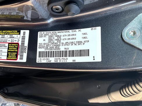 Used 2023 Toyota Tundra TRD Pro AWD/4WD image 5