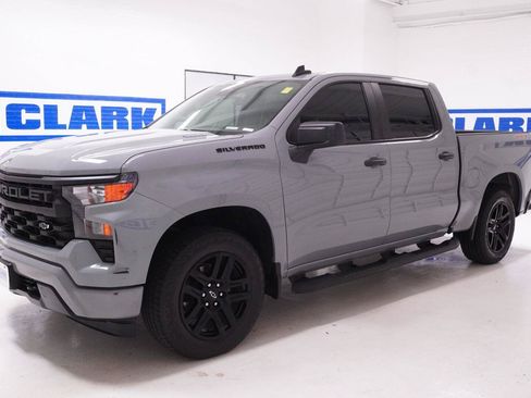 Used 2024 Chevrolet Silverado 1500 Custom w/ Turbomax Blackout Package AWD/4WD image 30