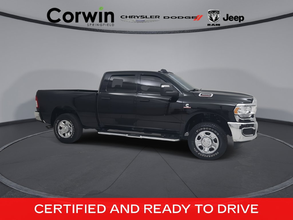 Certified 2024 RAM 3500 Tradesman w/ Chrome Appearance Group AWD/4WD 360° Tour