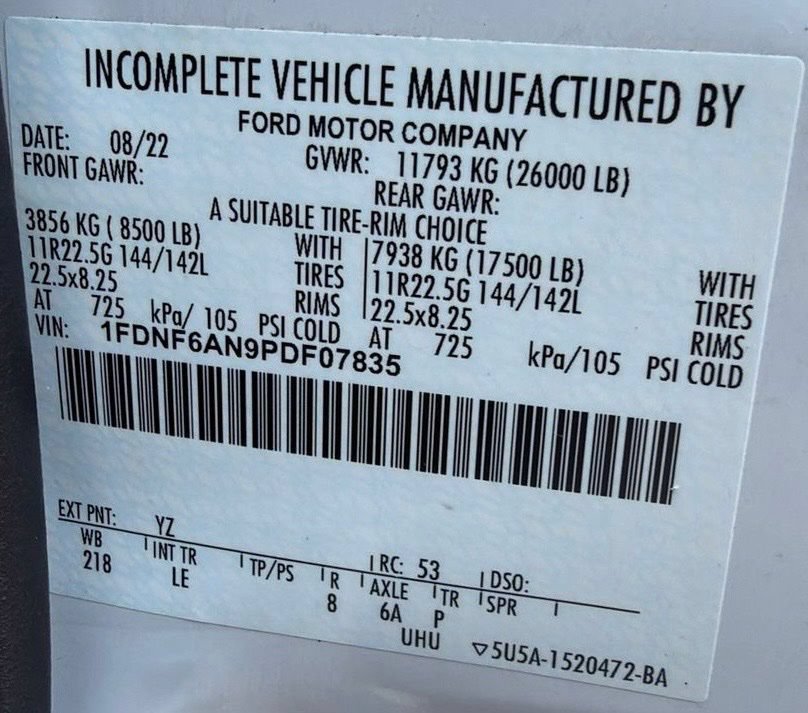 Used 2023 Ford F650 2WD Regular Cab Super Duty image 17