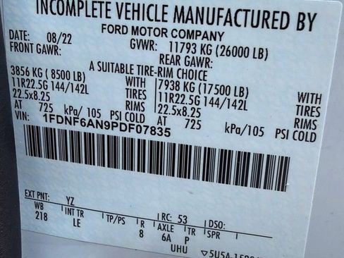 Used 2023 Ford F650 2WD Regular Cab Super Duty image 17