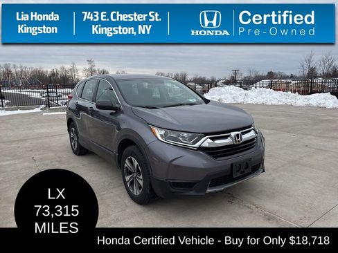 Certified 2019 Honda CR-V LX image 1