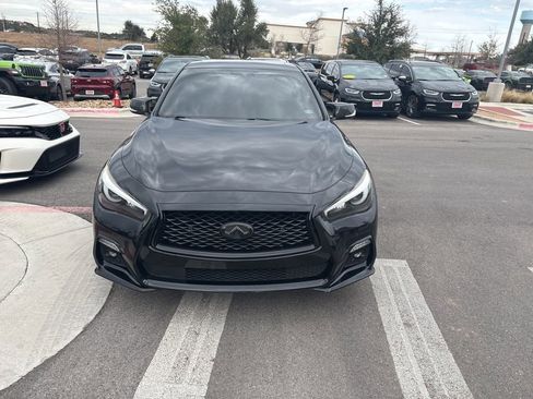 Used 2018 INFINITI Q50 Red Sport 400 w/ Proactive Package image 2