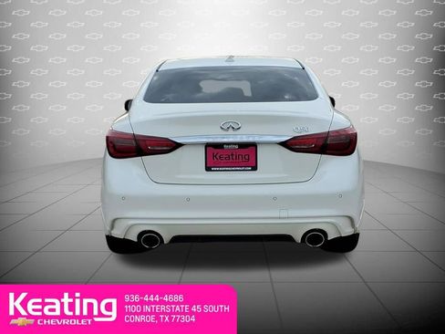 Used 2023 INFINITI Q50 Luxe w/ Cargo Package RWD image 7