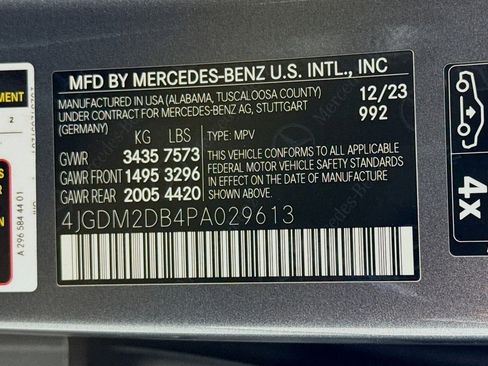 Certified 2023 Mercedes-Benz EQS 450+ SUV image 25