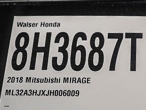 Used 2018 Mitsubishi Mirage ES FWD image 26