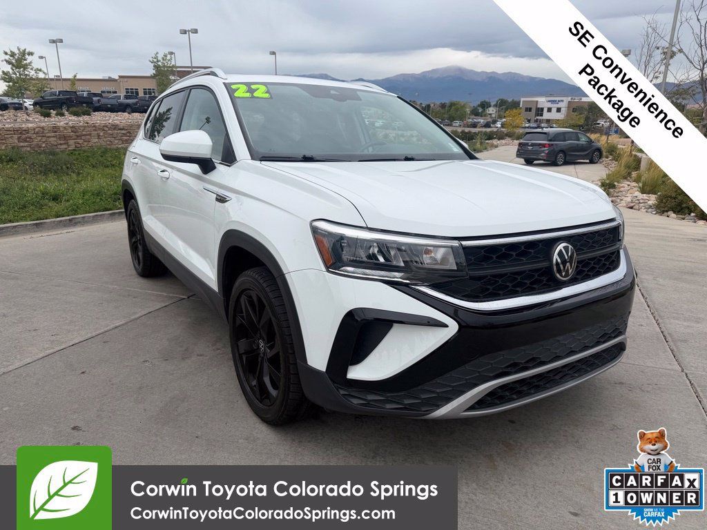 Used 2022 Volkswagen Taos SE w/ Panoramic Sunroof Package AWD/4WD 360° Tour
