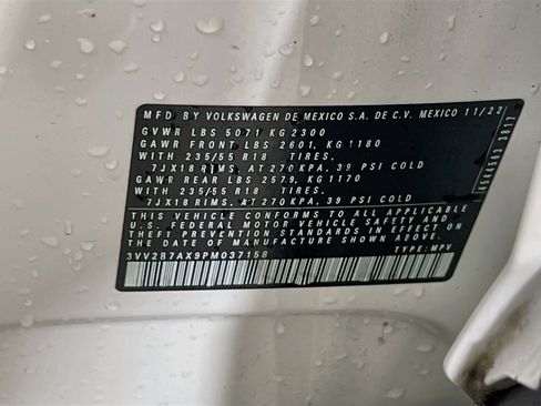 Used 2023 Volkswagen Tiguan SE AWD/4WD image 30